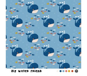Bio Jersey Lillestoff - Big water friends